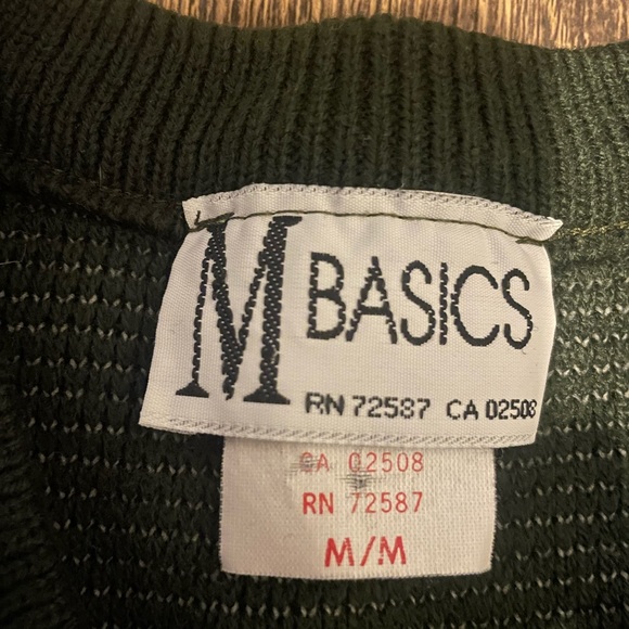 Green and black sweater - Picture 2 of 2